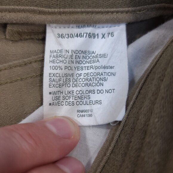 Under Armour Mens Tactical Enduro Pants Size 36x30 Brown Tac Elite Cargo - Picture 8 of 9